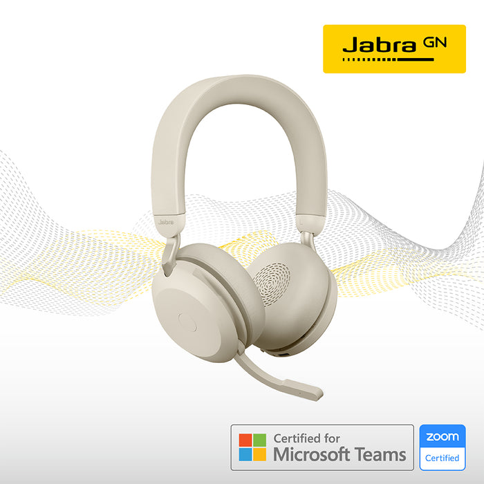 Jabra Evolve2 75 Link380a MS Stereo Black/Beige (MS Teams認證) (#Basic)