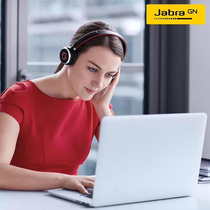 Jabra Evolve 65 MS Stereo 藍牙專業會議耳機 WFH 遠距辦公 (#Basic)