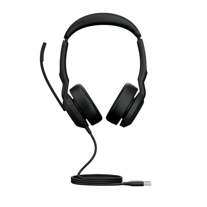 【新登場】Jabra Evolve2 50 商務有線貼耳式主動降噪耳機麥克風(AirComFort技術)(#Basic)