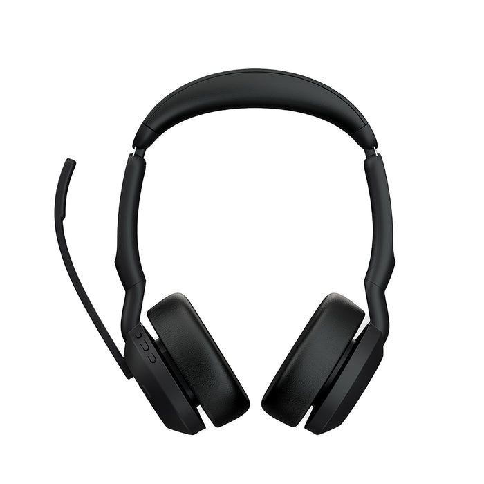 【新登場】Jabra Evolve2 55 商務頭戴式主動降噪藍牙耳機麥克風(AirComFort技術)(#Basic)