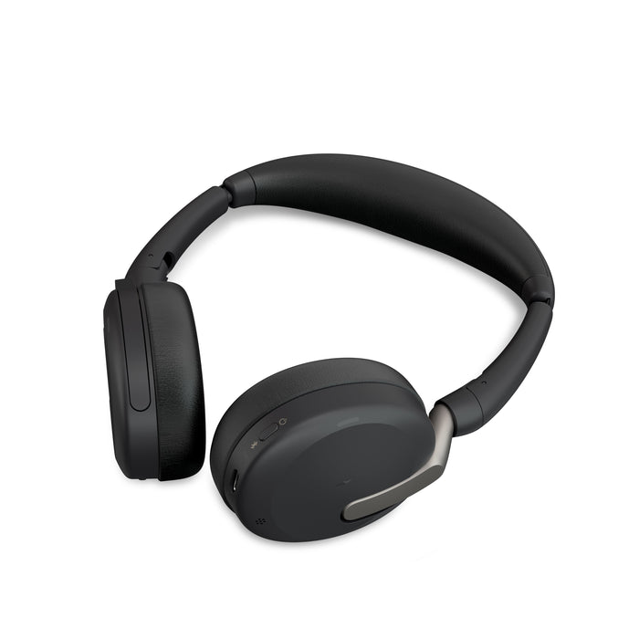 【新登場】Jabra Evolve2 65 Flex 商務折疊頭戴式主動降噪藍牙耳機麥克風(革新性輕量折疊技術)(#Special)