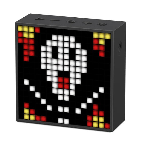Divoom TimeBox Evo -- Pixel Art Bluetooth Speaker , Cool Animation Frame & Gaming Room Setup & Bedside Alarm Clock
