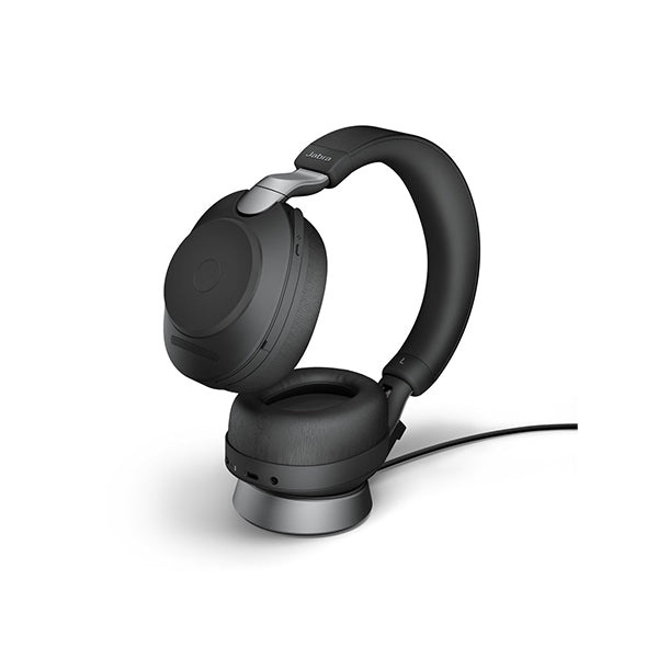 Jabra Evolve2 85 Link380a MS with Charging Stand - Black(#Basic)