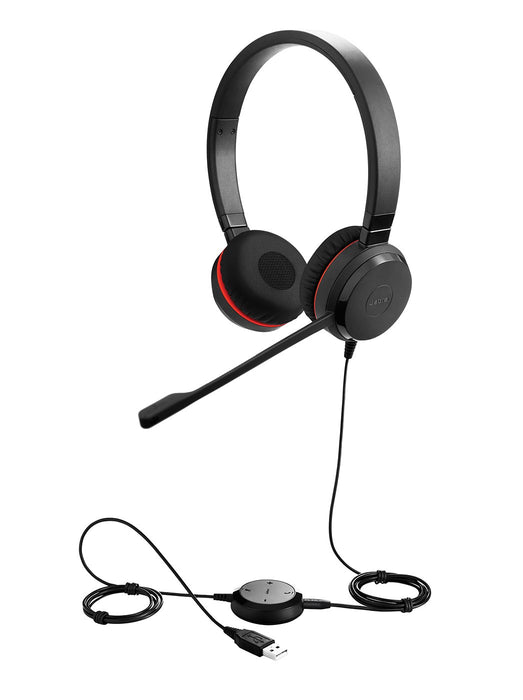 Jabra Evolve 30II MS 有線貼耳式商務會議耳機 (#Basic)