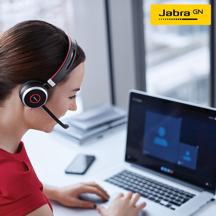 Jabra Evolve 65 MS Stereo 藍牙專業會議耳機 WFH 遠距辦公 (#Basic)