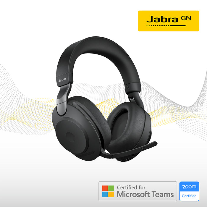 Jabra Evolve2 85 Link380a MS Stereo Black 無線會議專用耳機 (#Basic)