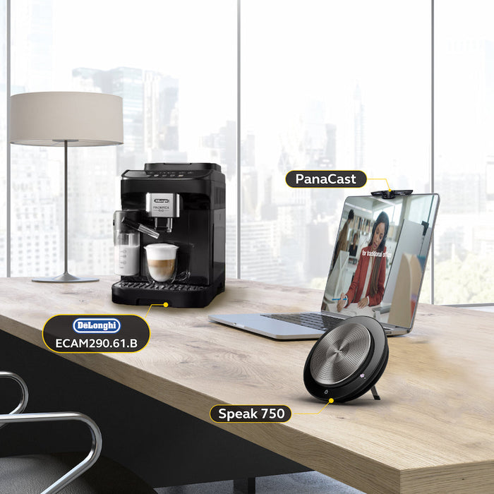 【Dream Desk Bundle】Jabra PanaCast+Speak 750+De'Longhi Magnifica Evo 全自動即磨咖啡機(#Basic)