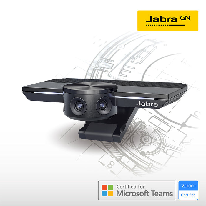 【Dream Desk Bundle】Jabra PanaCast Webcam+Engage 55+Momax 4位拖板+Pure go負離子抗菌空氣清新機(#Basic)